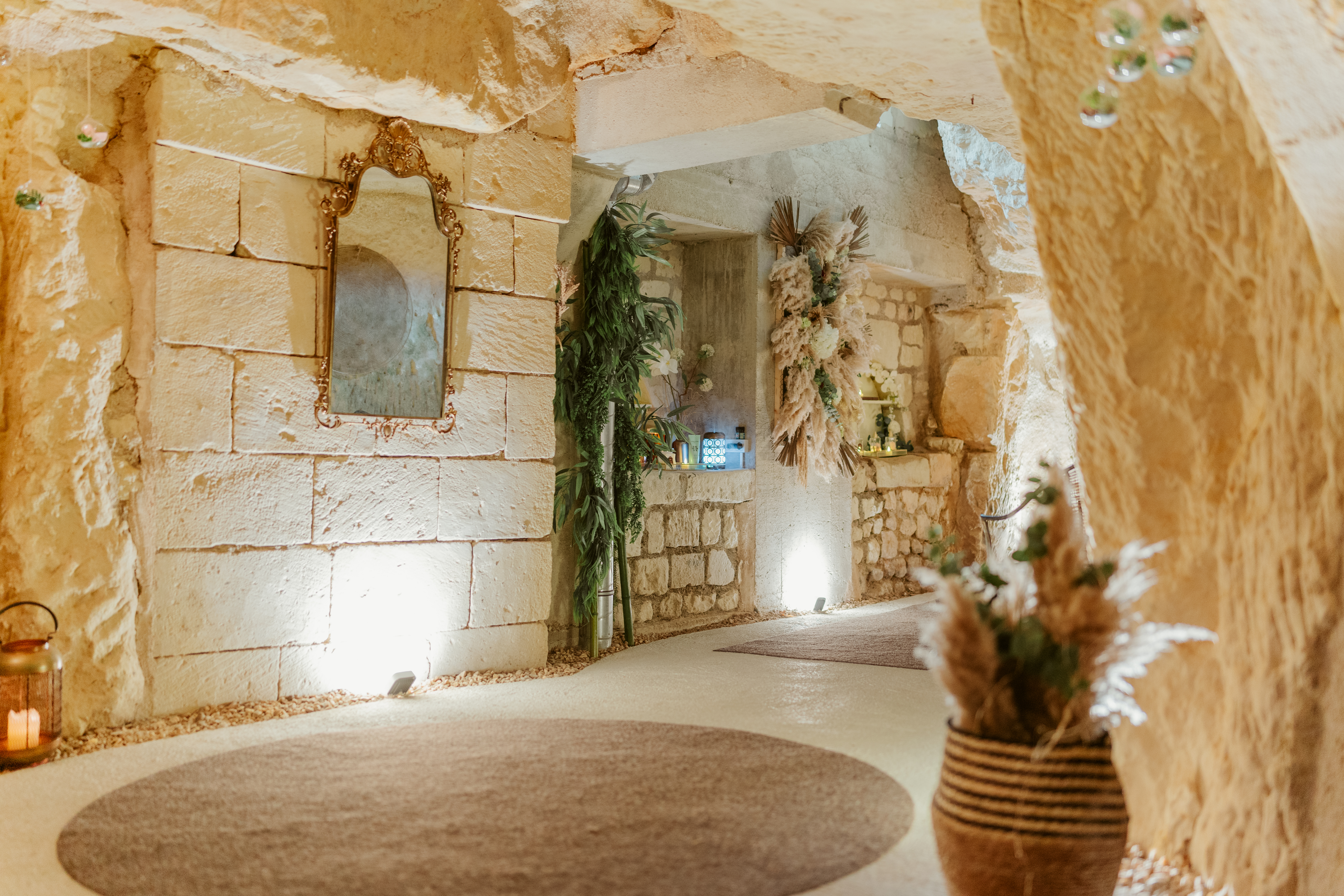 Ecrin troglodytique du spa