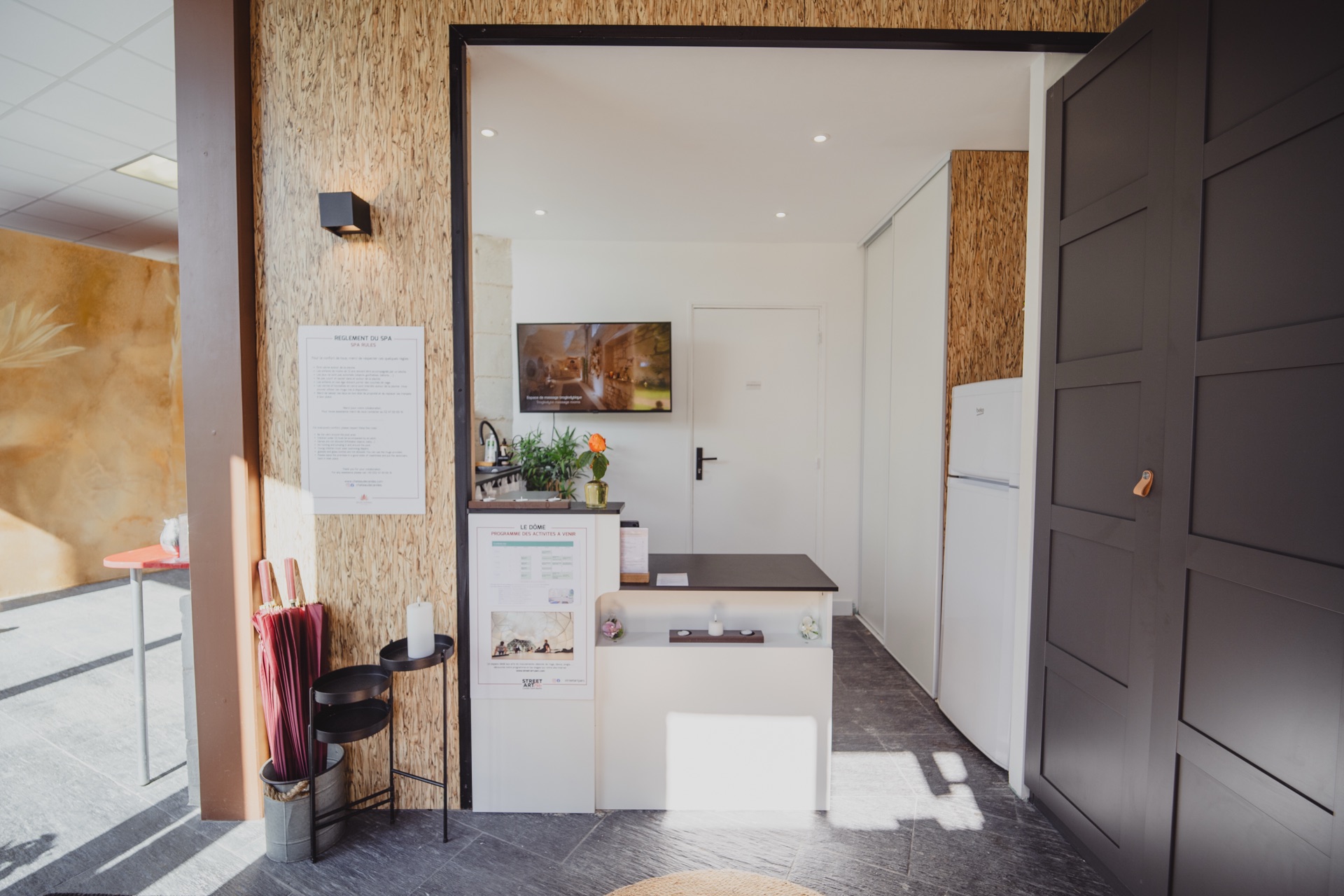 Espace d'accueil