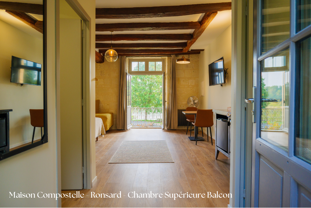 Suite Supérieure avec Balcon vue Loire